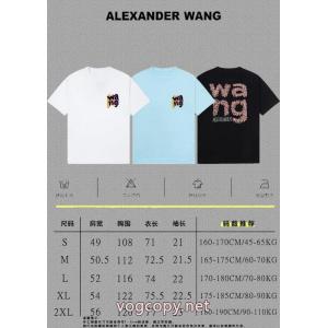 品質保証定番 破格値大放出 いろいろ選べる半袖TシャツALEXANDER WANG激安 ブランド
