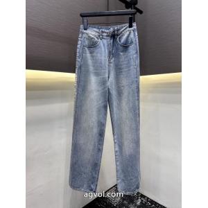 偽物 ブランドALEXANDER WANG2026超人気 とくに注目度の高い 首胸ロゴジーンズ