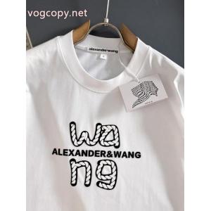 半袖TシャツALEXANDER WANGコピー 商品 ブランド値段が安く入手困難 ハイグレード 大人気国内発送