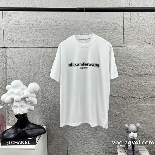 ALEXANDER WANG偽 ブランド 通販柔らかい色調最安値半袖Tシャツ 0