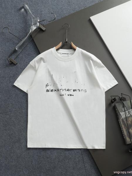 ブランド スーパー コピーTシャツALEXANDER WANGロゴが印象的 全国無料格安 ナチュラル 0