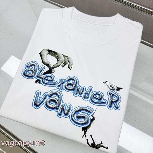 ブランド 偽物 激安大人の上質感 柔らかくて 夏春物先行発売 ALEXANDER WANG半袖Tシャツ 3