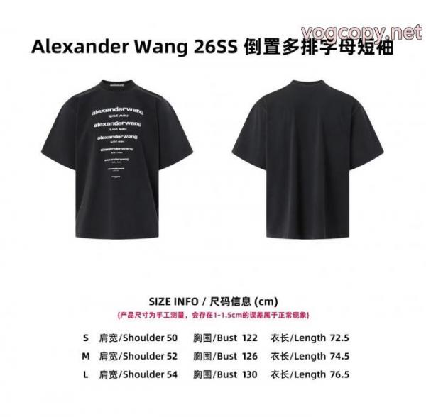 半袖TシャツALEXANDER WANG送料無料人気 人気限定品 数量限定セールコピー 商品 通販 5 