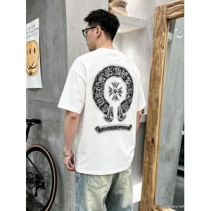 ブランド コピー バック半袖Tシャツ高品質 スタイリッシュ 在庫確保済CHROME HEARTS