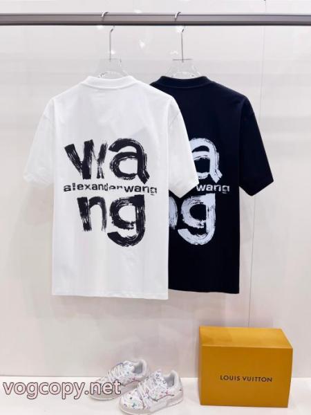 新作入荷2026 流行中アイテム 限定品も！半袖TシャツALEXANDER WANGブランド スーパー コピー 5 
